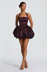 Prudence Mini Dress - Plum