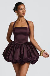 Prudence Mini Dress - Plum