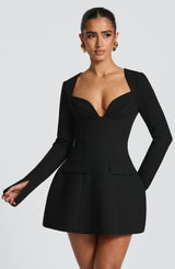 Abito Mini Regina Nero