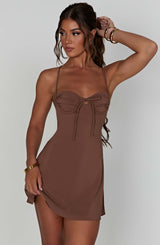 Abito Mini Renee Cioccolato
