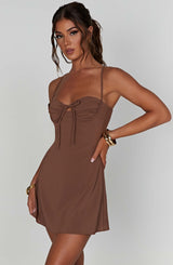 Abito Mini Renee Cioccolato