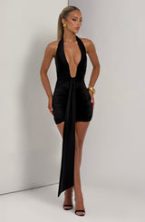 Rosetta Mini Dress - Black