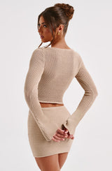 Gonna Sabrina Mini Beige