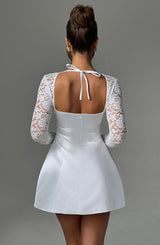 Abito Mini Sadie in Avorio