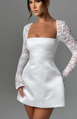 Abito Mini Sadie in Avorio