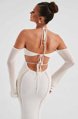 Abito Maxi Samariah Bianco