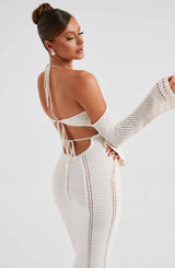 Abito Maxi Samariah Bianco