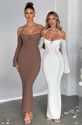 Abito Maxi Samariah Bianco