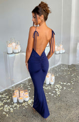 Abito Maxi Sanya Blu