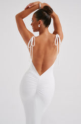 Abito Maxi Sanya Bianco Donna