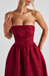 Abito Mia Midi Rosso