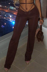 Pantaloni Scarlet Cioccolato