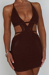 Abito Mini Cioccolato Selena