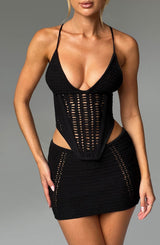 Gonna Mini Selma Nero