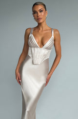 Abito Maxi Shell Elegante