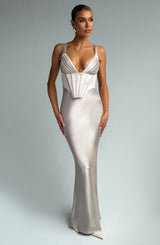 Abito Maxi Shell Elegante