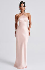 Abito Maxi Peach Donna