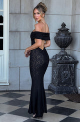 Abito Maxi Stephanie - Nero