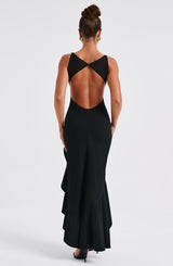 Abito Theadora Maxi Nero