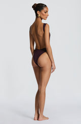 Tori Bodysuit - Plum