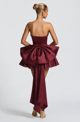 Vestito Mini Trinity - Cherry Lacquer