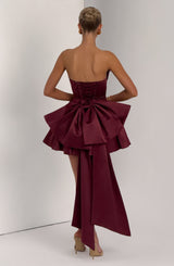 Vestito Mini Trinity - Cherry Lacquer