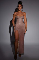 Abito Maxi Sparkle Ombre