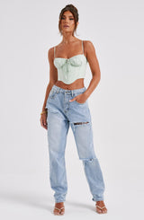 Pantaloni Blu Lavabile