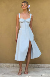 Abito Blu Midi Ulrika