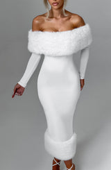 Abito Midi Vittoria Avorio