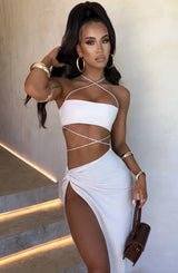 Vivianna Maxi Gonna Beige