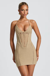 Abito Mini Xanthe - Beige