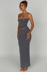 Gonna Maxi Yasmin Charcoal
