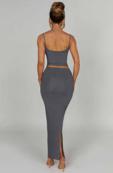 Gonna Maxi Yasmin Charcoal