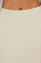 Gonna Maxi Crema Yazmin