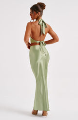 Gonna Maxi Khaki Elegante