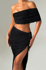 Gonna Midi Zina Nero